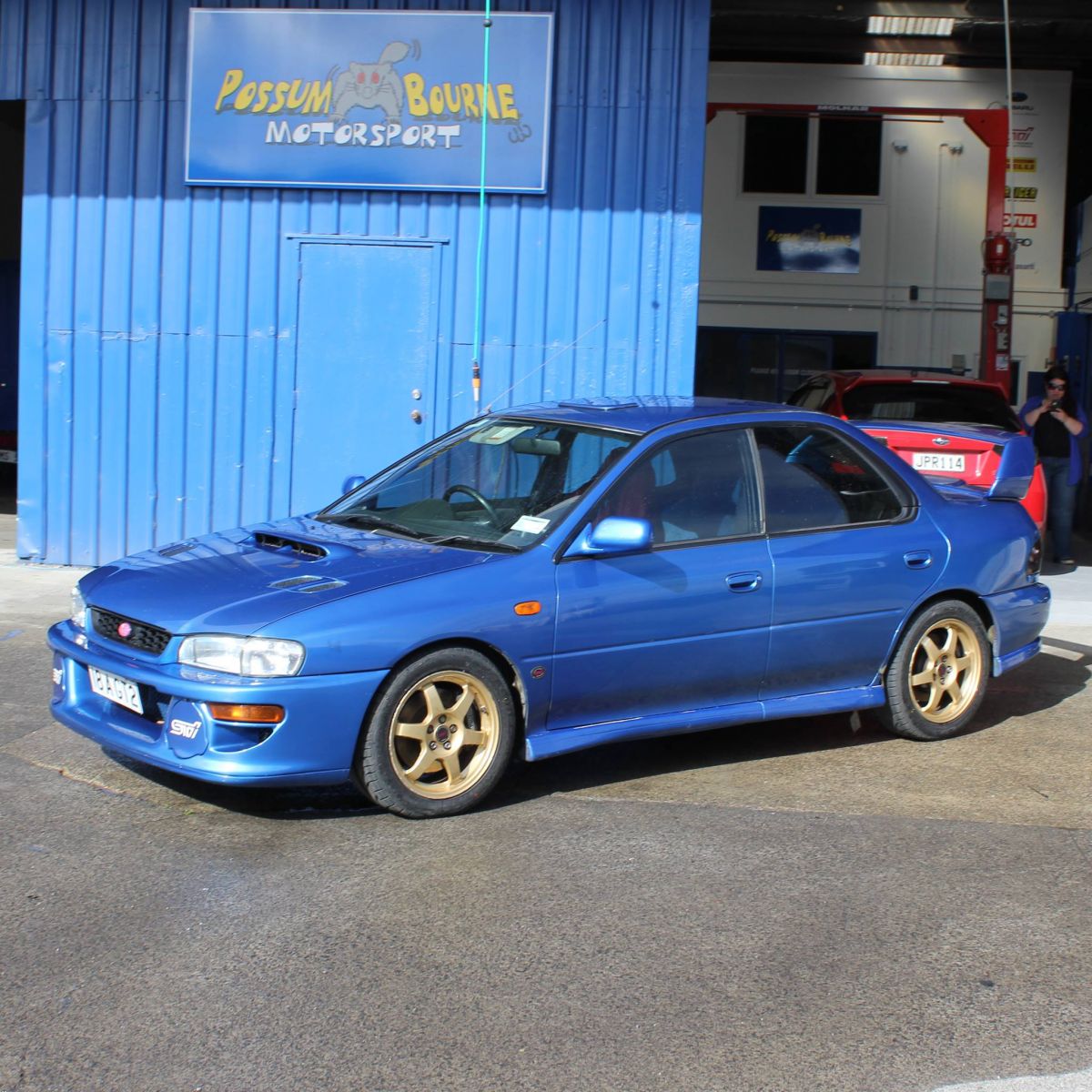 A classic Version 5 GC8 WRX STi